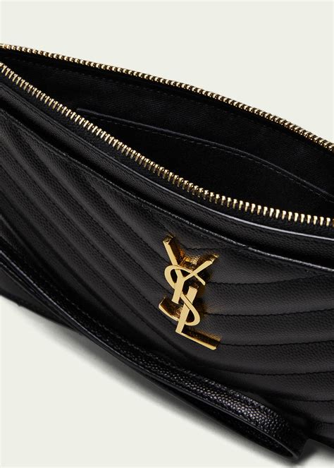 ysl bill pouch farfetch|ysl bill bag.